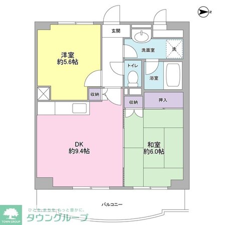 アビタシオン祇園の物件間取画像